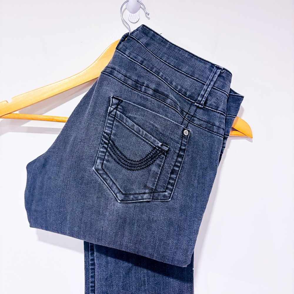 LOLË Organic Cotton Low Rise Skinny Jeans Dark Wash Size 10 Stretch - Picture 10 of 10